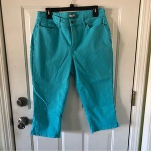 Croft Barrow Capri Aqua Size 12